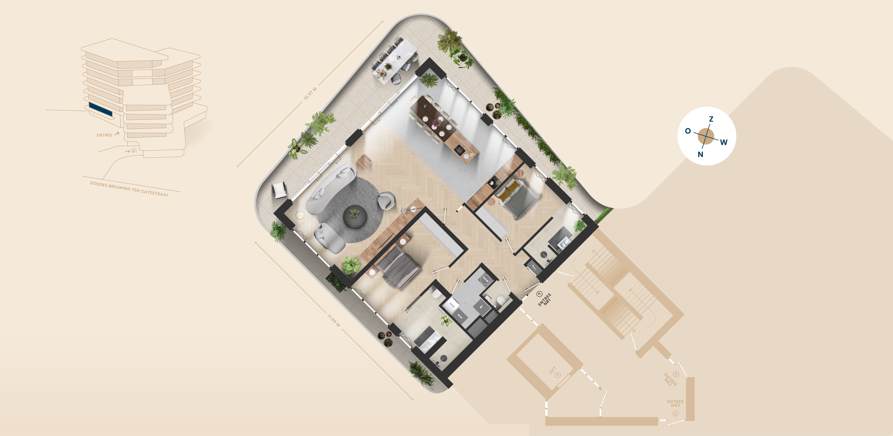 Type A plattegrond