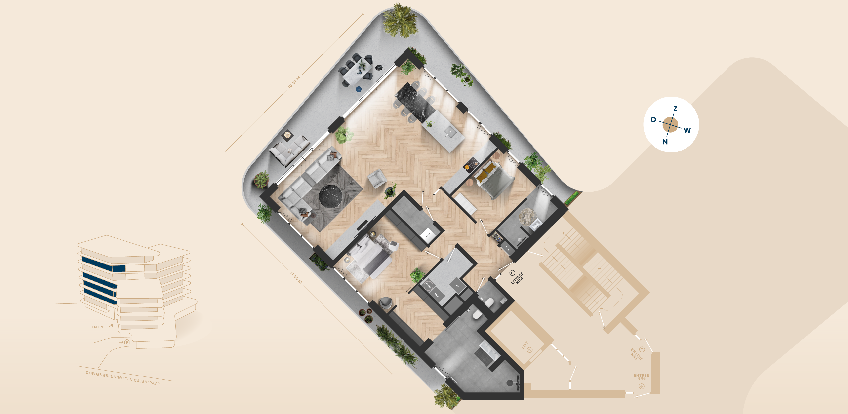 Type D plattegrond