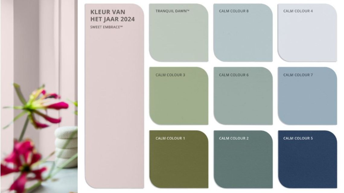 ‘Sweet Embrace’: flexa kleur van het jaar 2024
